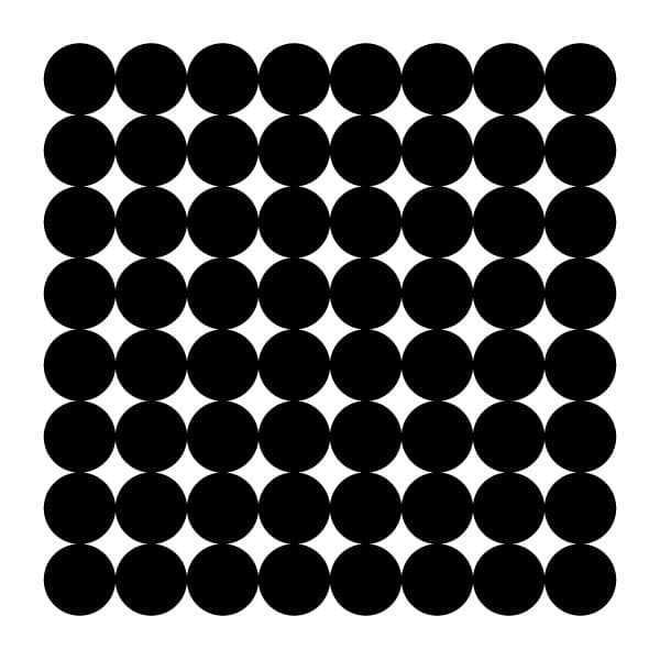 Black dotted pattern