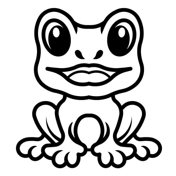 Frog silhouette