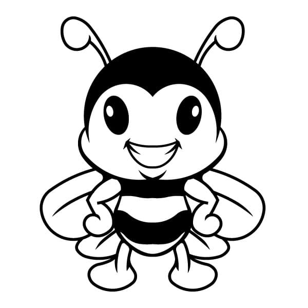 Cute bee