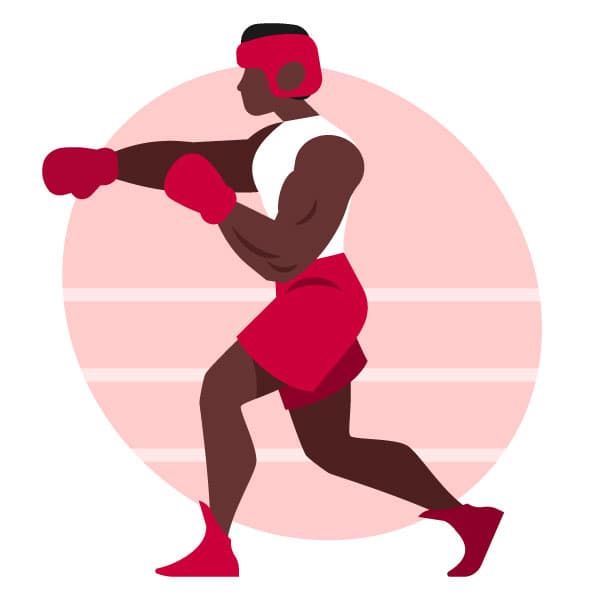 Black boxer