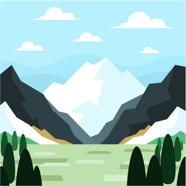 Mountain range