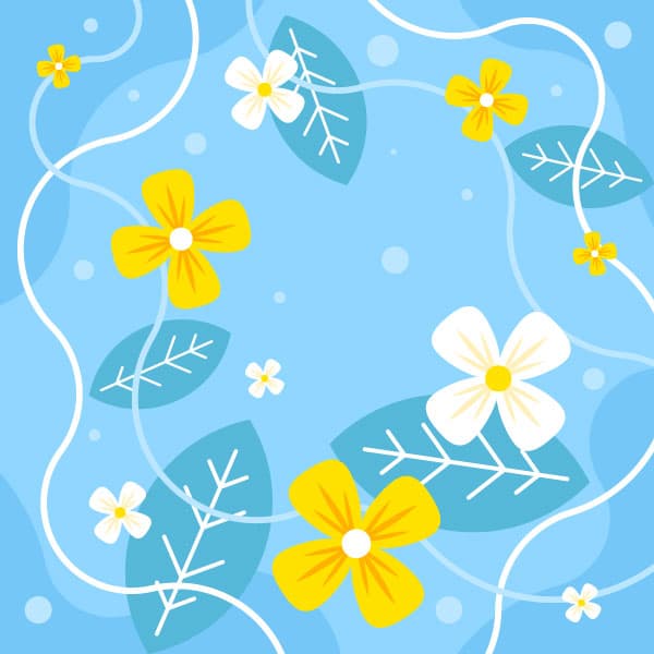 Floral design background