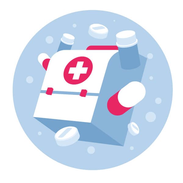 First aid box