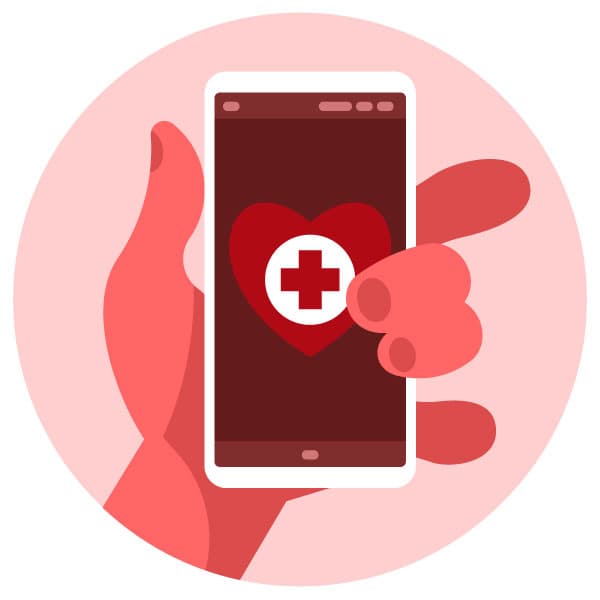 Health app concept