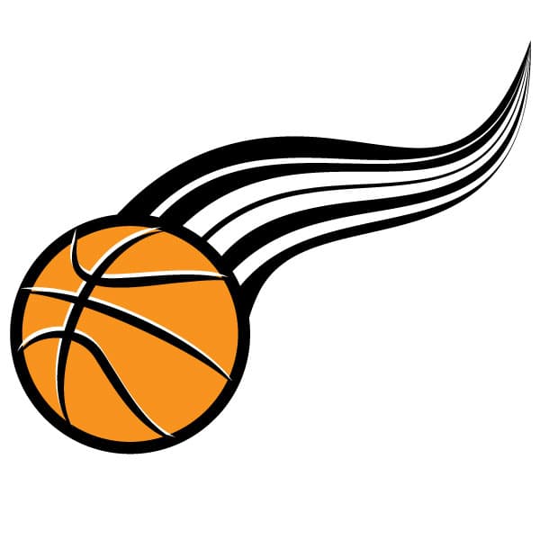 Basketball team logo concept