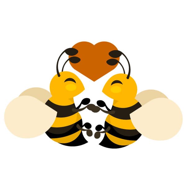Bees in love