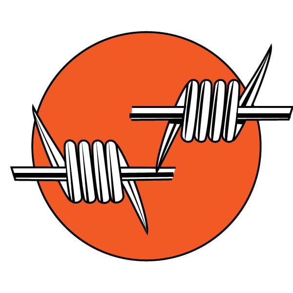 Barbed wire