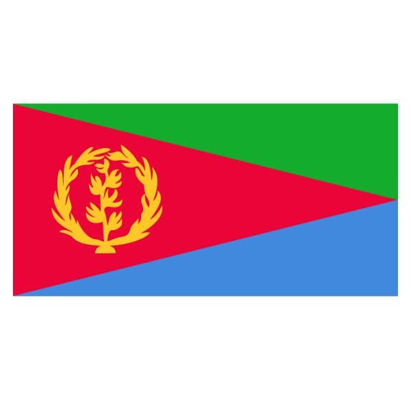 Bandera de Eritrea