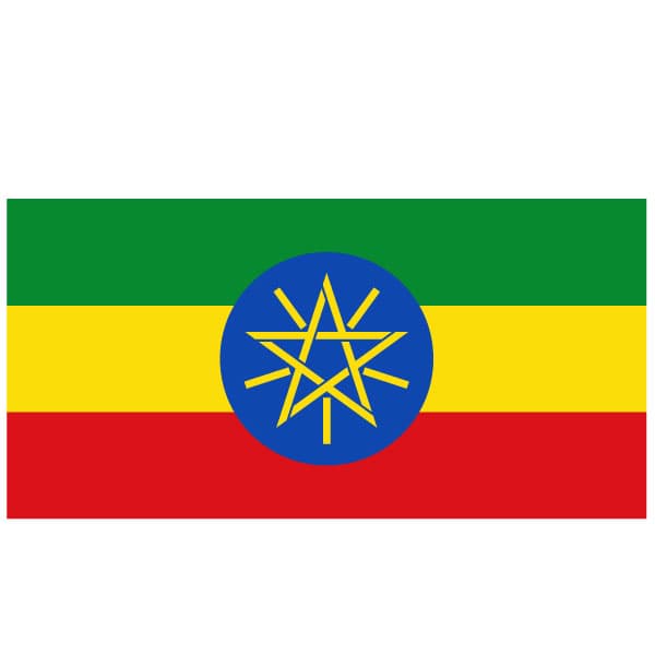 Bandera de Etiopía