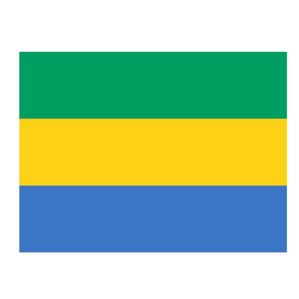 Bandera de Gabón
