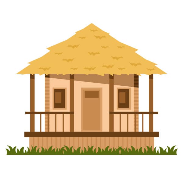 Cabaña de verano