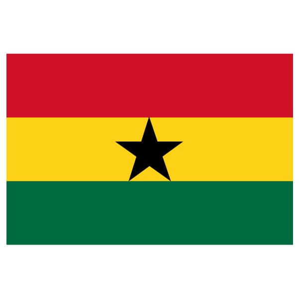 Bandera de Ghana