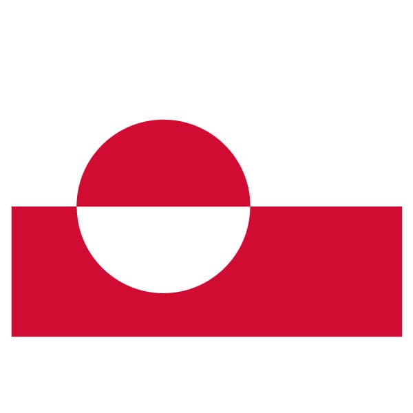 Bandera de Groenlandia