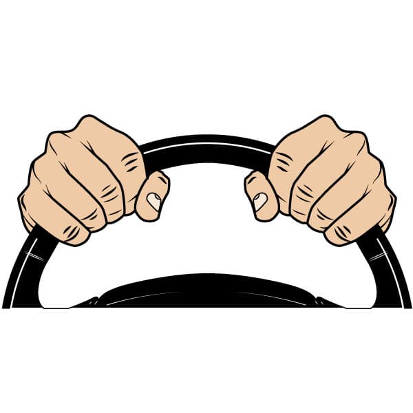 Manos en el volante