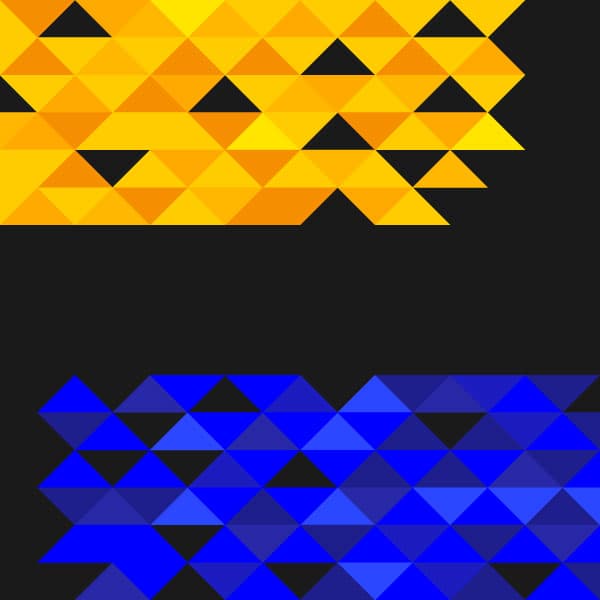 Abstract triangular patterns