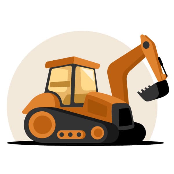 An excavator