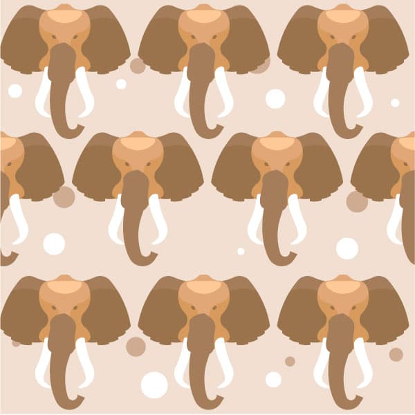Elephant pattern